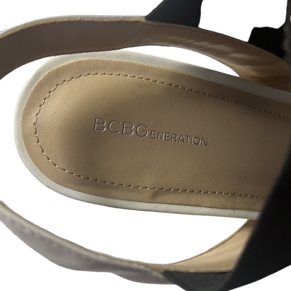 BCBGeneration Black And White Heels - Picture 6 of 6